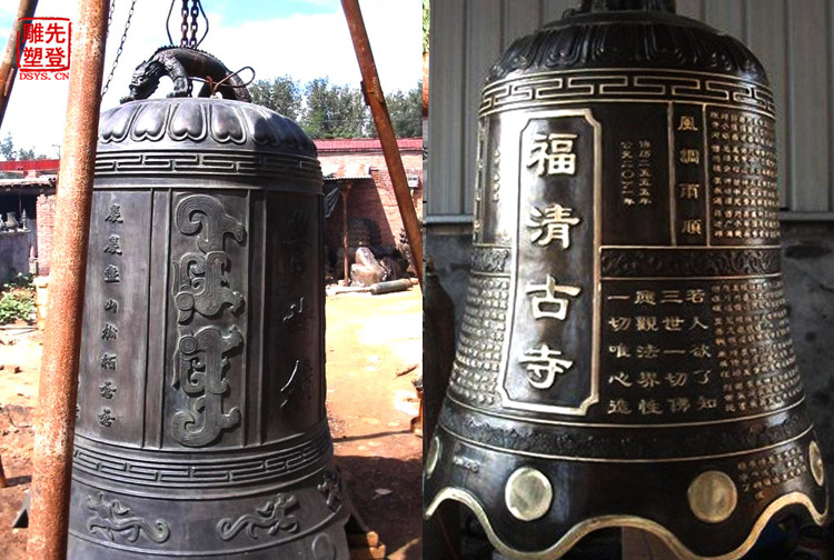 寺庙铜钟铸造系列南京雕塑公司雕塑铸造厂